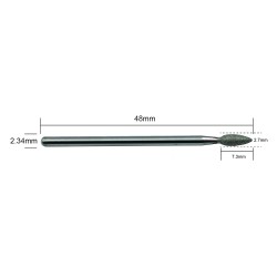 Freza de carbid diamantata #250052-C Freza de carbid diamantata #250052-C